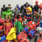 LOT 28 lbs Mixed Super Heroes Villains Marvel Spiderman Hulk Action Figure Toys - Warehouse Toys