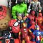 LOT 28 lbs Mixed Super Heroes Villains Marvel Spiderman Hulk Action Figure Toys - Warehouse Toys