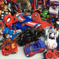 LOT 28 lbs Mixed Super Heroes Villains Marvel Spiderman Hulk Action Figure Toys - Warehouse Toys