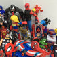 LOT 28 lbs Mixed Super Heroes Villains Marvel Spiderman Hulk Action Figure Toys - Warehouse Toys