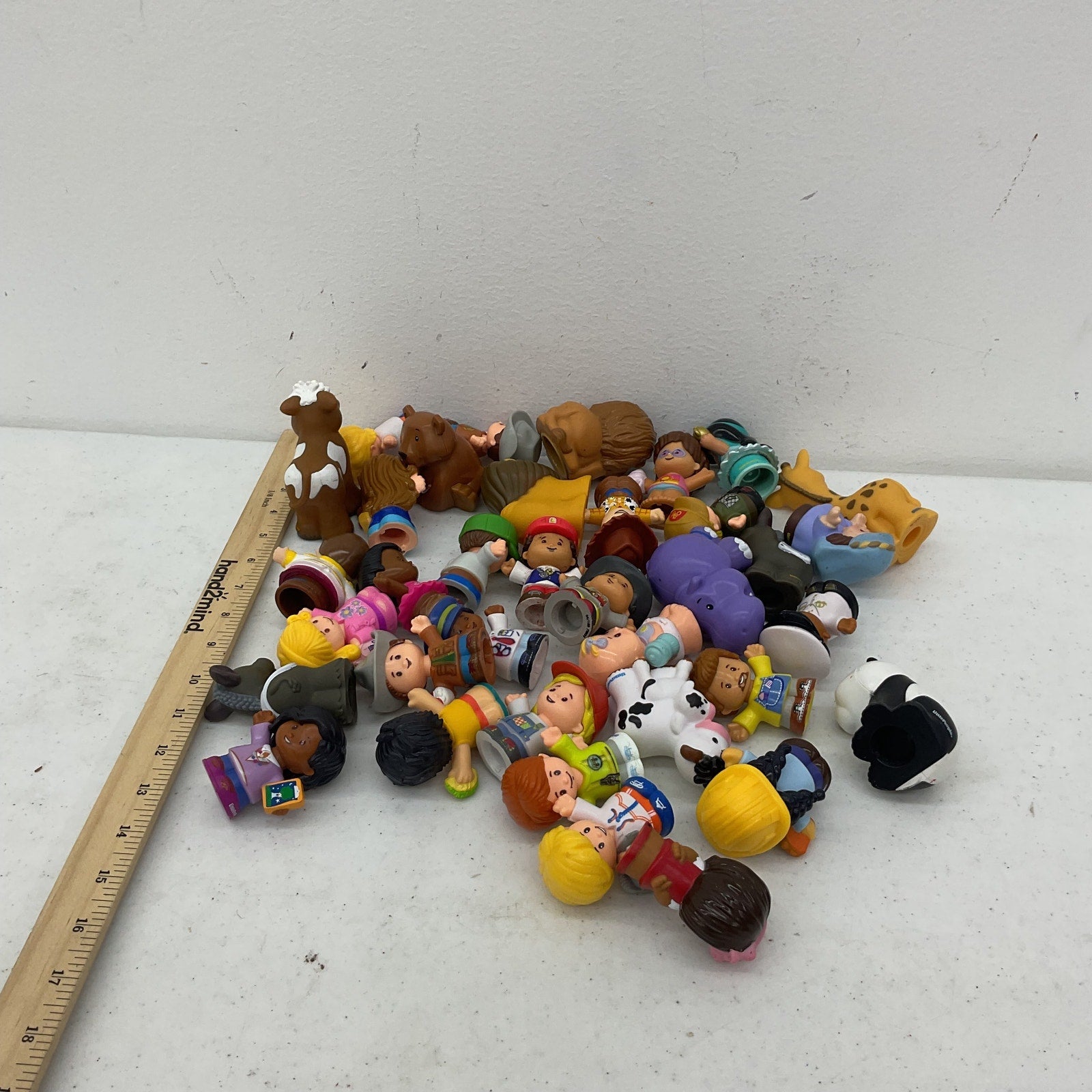 LOT 3 LBS Fisher Price Little People Animal Action Figure Character Toys - Warehouse Toys