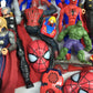 LOT 30 lbs Mixed Super Heroes Villains Marvel Spiderman Hulk Action Figure Toys - Warehouse Toys