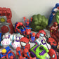 LOT 32 lbs Mixed Super Heroes Villains Marvel Spiderman Hulk Action Figure Toys - Warehouse Toys