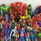 LOT 32 lbs Mixed Super Heroes Villains Marvel Spiderman Hulk Action Figure Toys - Warehouse Toys