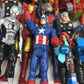 LOT 32 lbs Mixed Super Heroes Villains Marvel Spiderman Hulk Action Figure Toys - Warehouse Toys