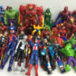 LOT 32 lbs Mixed Super Heroes Villains Marvel Spiderman Hulk Action Figure Toys - Warehouse Toys