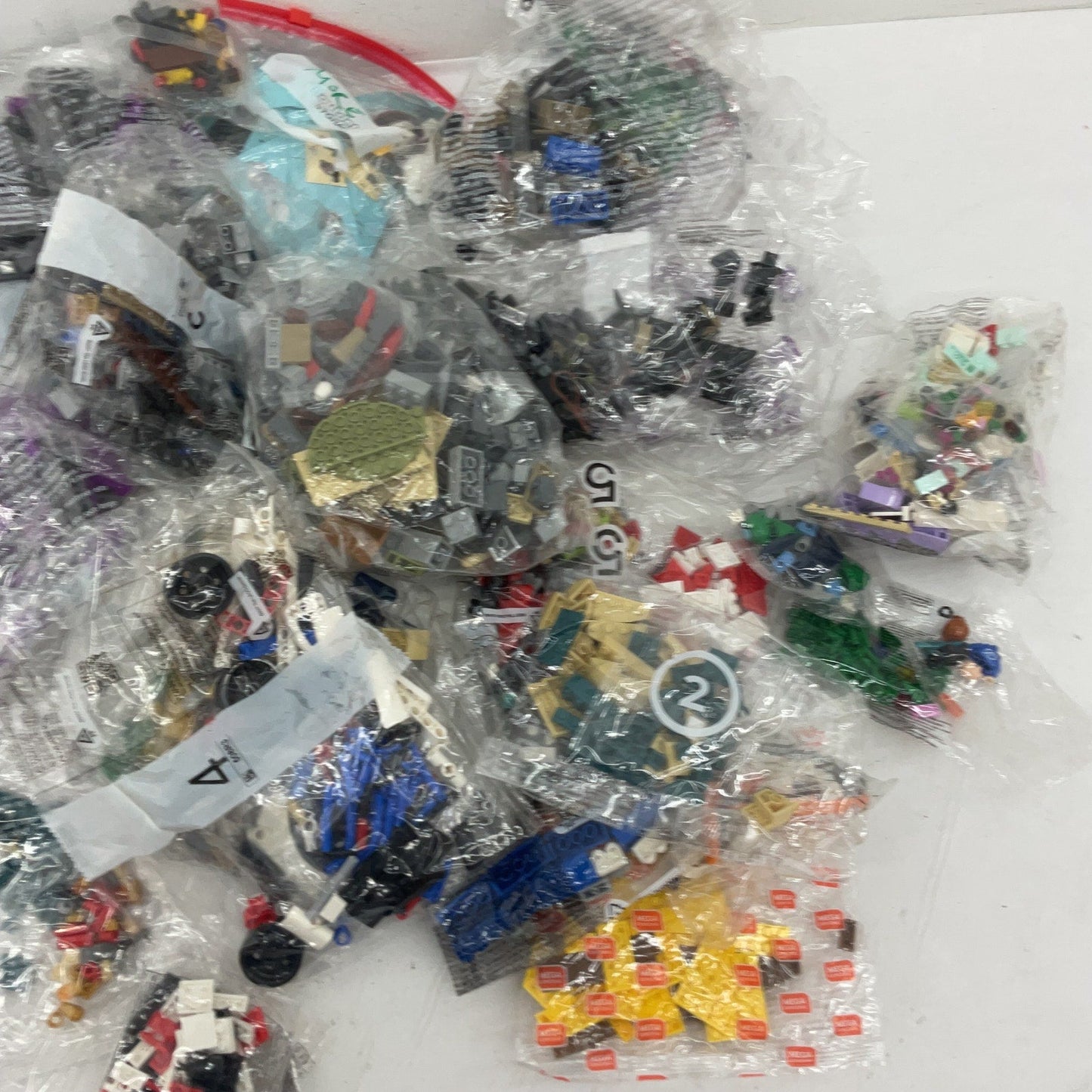 LOT 5 lbs Assorted Random Mega Construx & Other Brand Bricks Building Blocks - Warehouse Toys