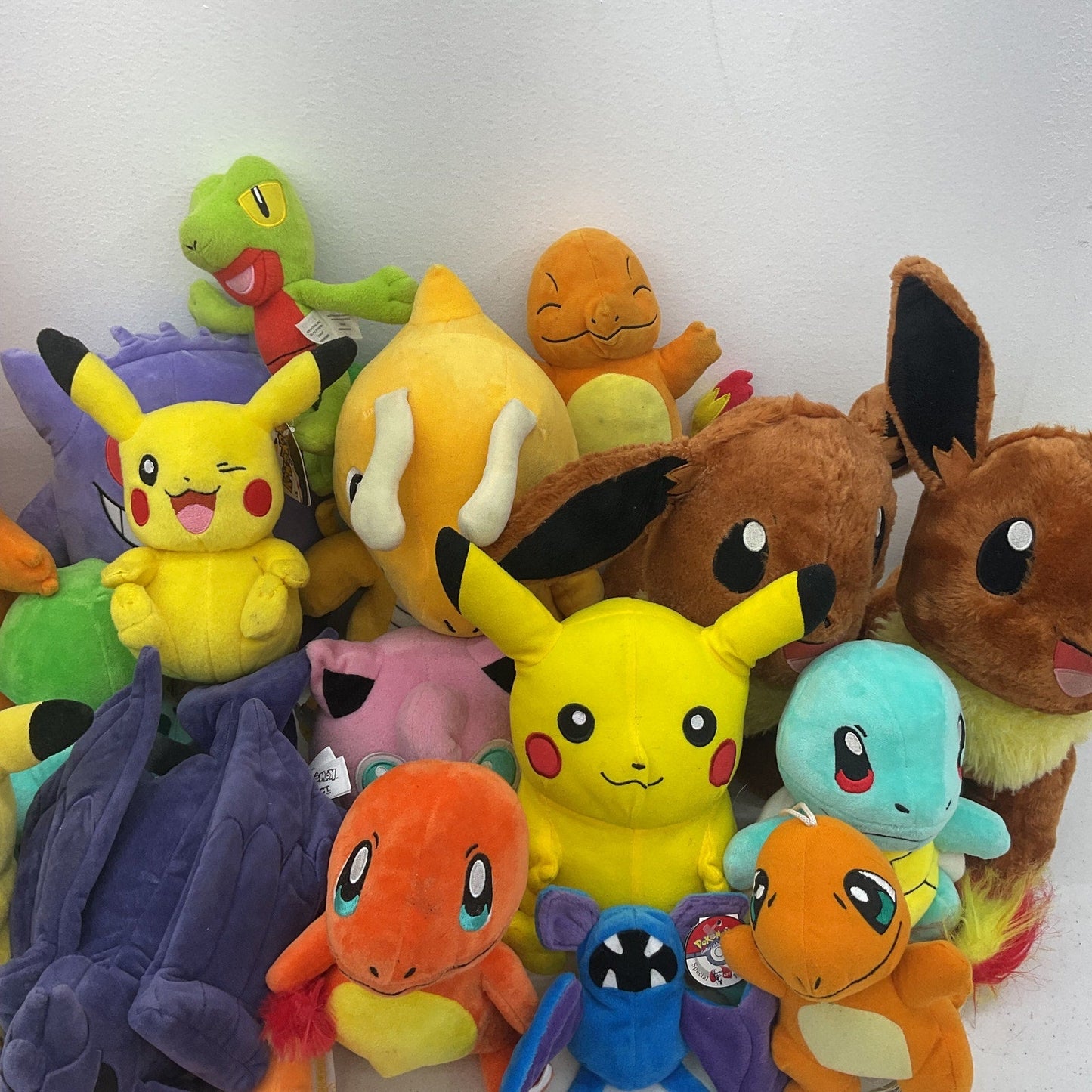 LOT 5 LBS Pokemon Pikachu Charizard Zubat Multicolor Stuffed Animal Toys - Warehouse Toys