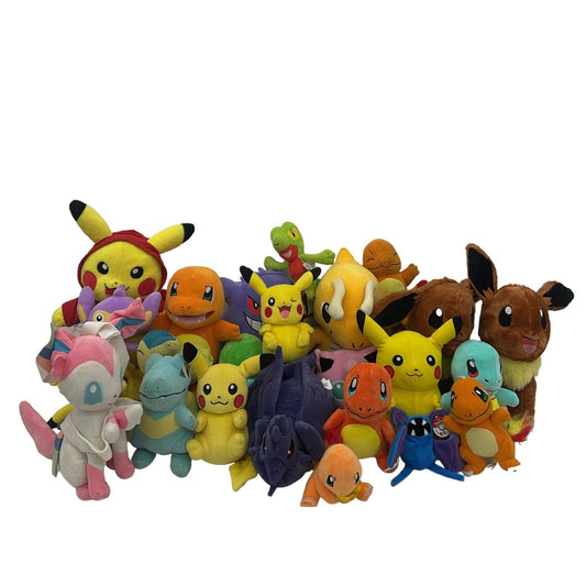 LOT 5 LBS Pokemon Pikachu Charizard Zubat Multicolor Stuffed Animal Toys - Warehouse Toys