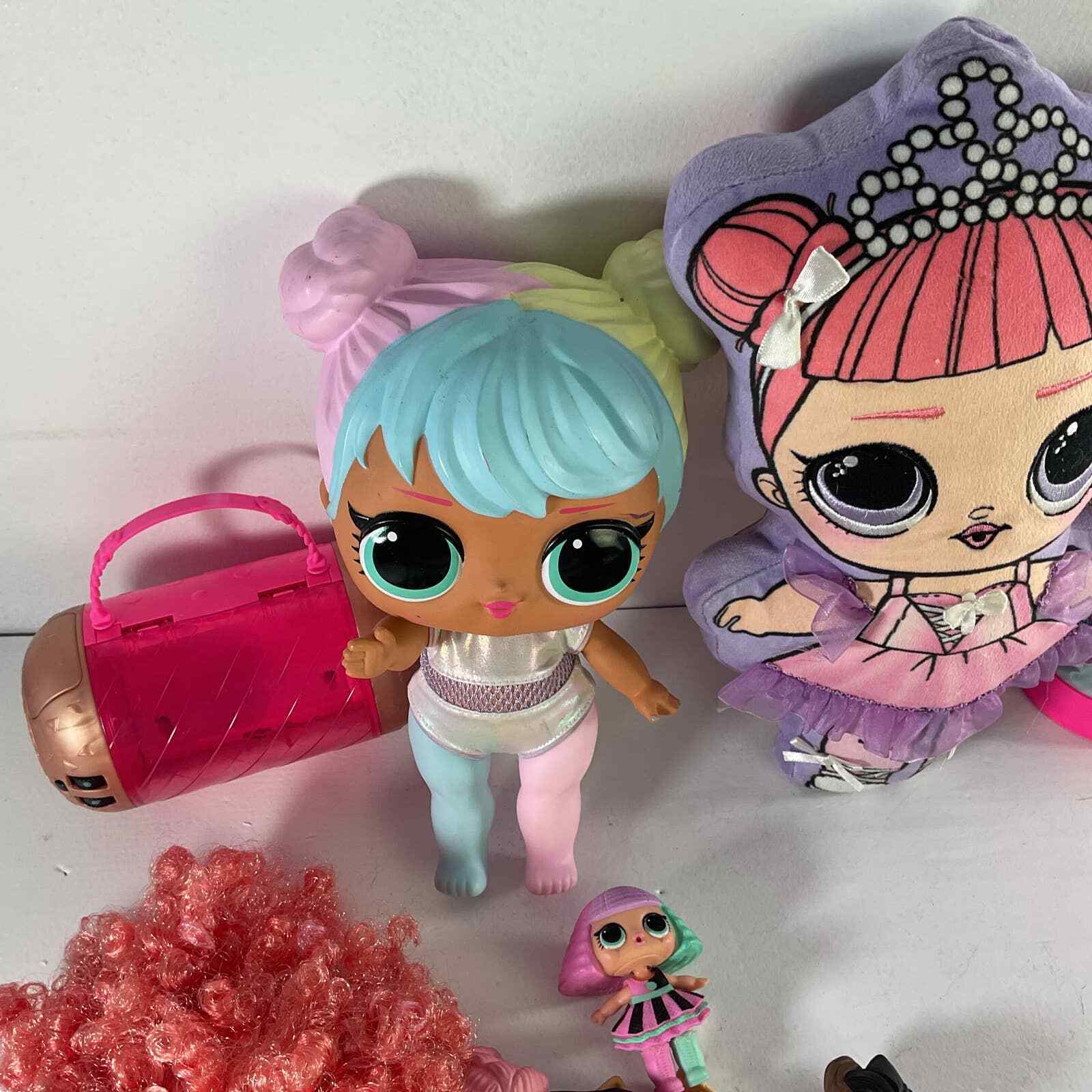 LOT 8 lbs LOL OMG Surprise Fashion Dolls Lil Sisters MGA Toys Accessories -  Warehouse Toys