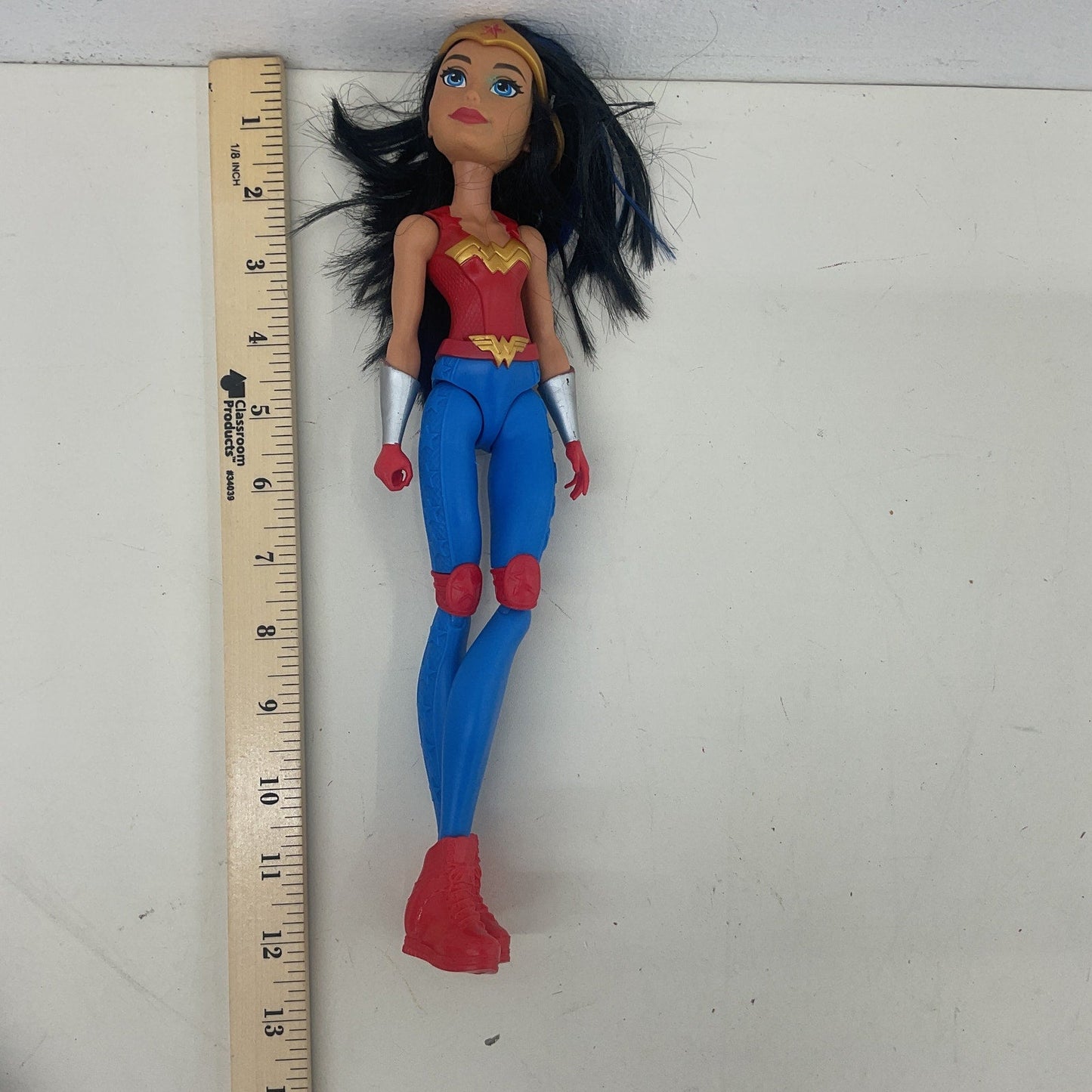 LOT DC Comics Super Hero Villain Play Dolls Captain Marvel Wonder Woman Preowned - Warehouse Toys