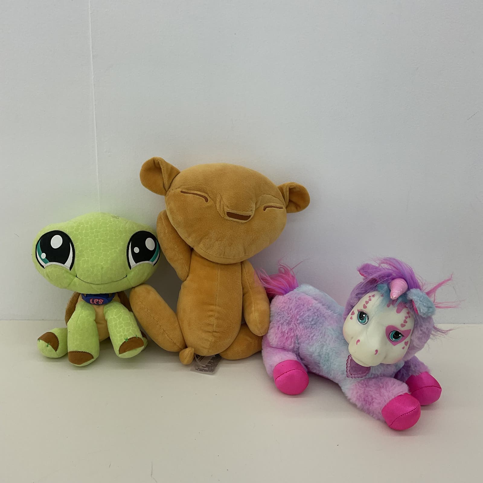 LOT Disney The Lion King Simba Littlest Pet Shop Turtle Unicorn Surprise Plush - Warehouse Toys