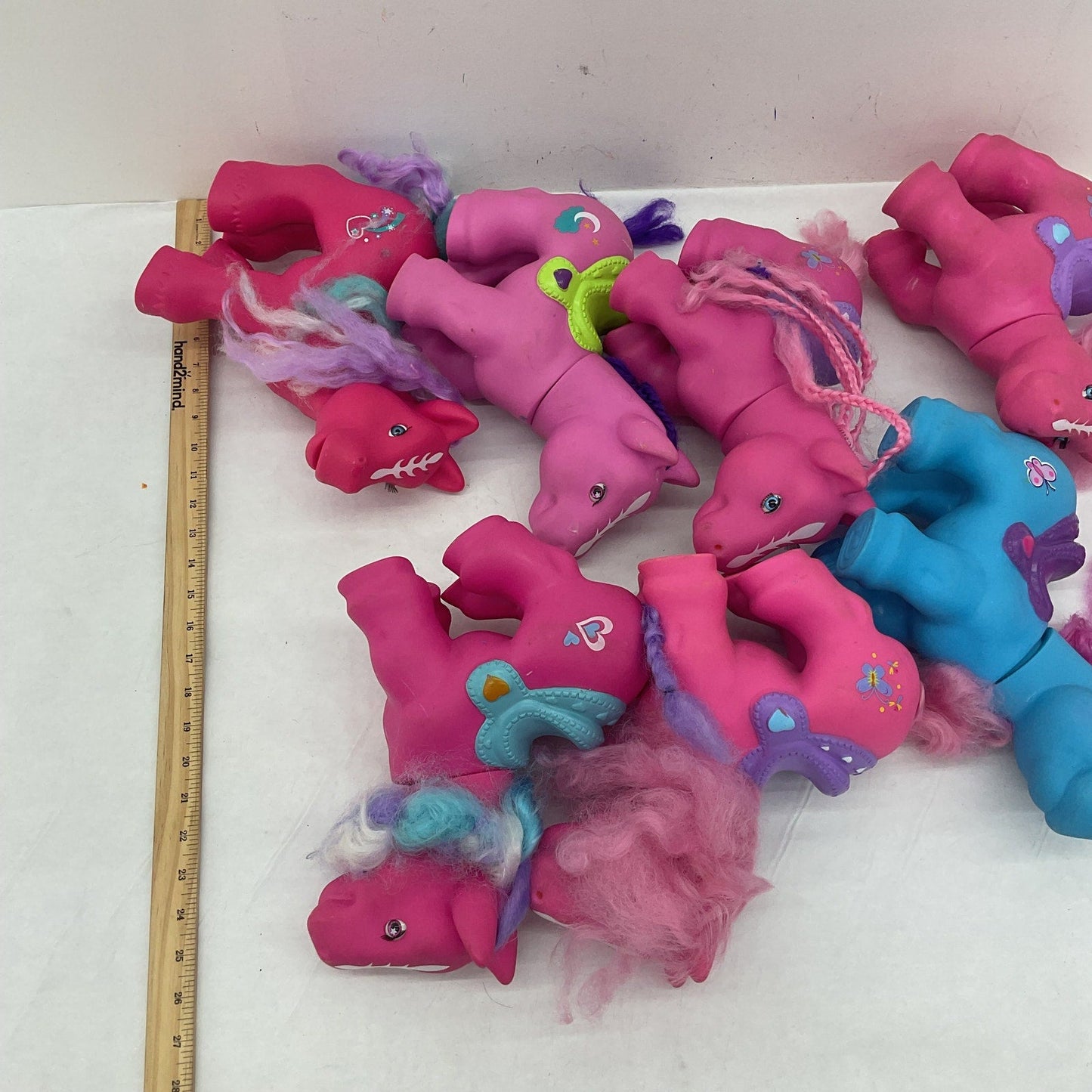 LOT Magic Meadows 8 lbs Wonder Pony Large Horse Toy Figures Poseable - Warehouse Toys