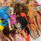 LOT Mixed Loose 25 lbs Preowned Mattel Barbie & Others Fashion Play Dolls - Warehouse Toys