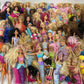 LOT Mixed Loose 25 lbs Preowned Mattel Barbie & Others Fashion Play Dolls - Warehouse Toys