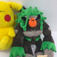 LOT of 2 Preowned Pokemon Gorilander Yellow Pikachu Large Plush Dolls Stuffed - Warehouse Toys