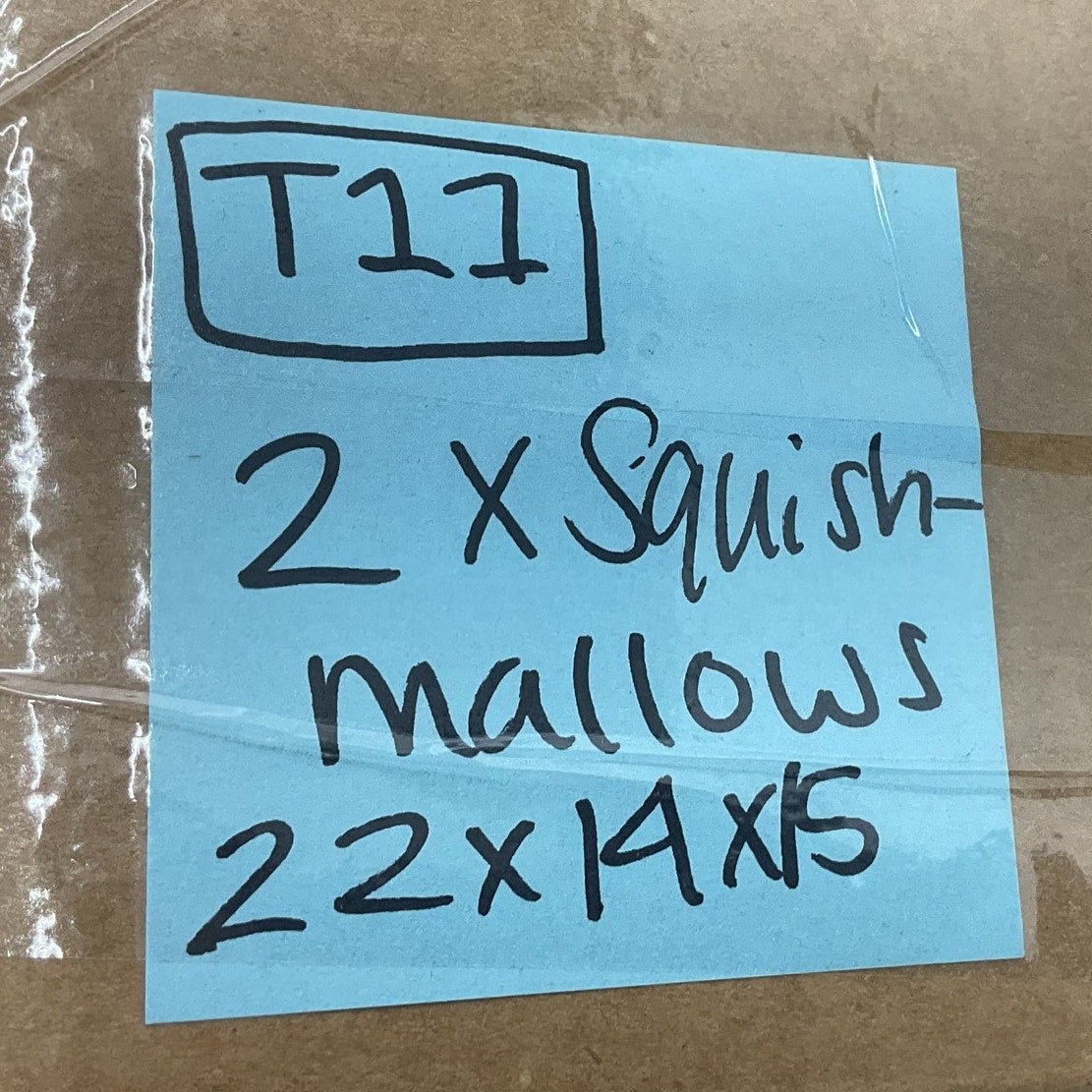 Lot of 2 Squishmallows Purple Octopus Stingray Stuffed Animal Plush Toy Preowned - Warehouse Toys