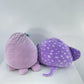 Lot of 2 Squishmallows Purple Octopus Stingray Stuffed Animal Plush Toy Preowned - Warehouse Toys