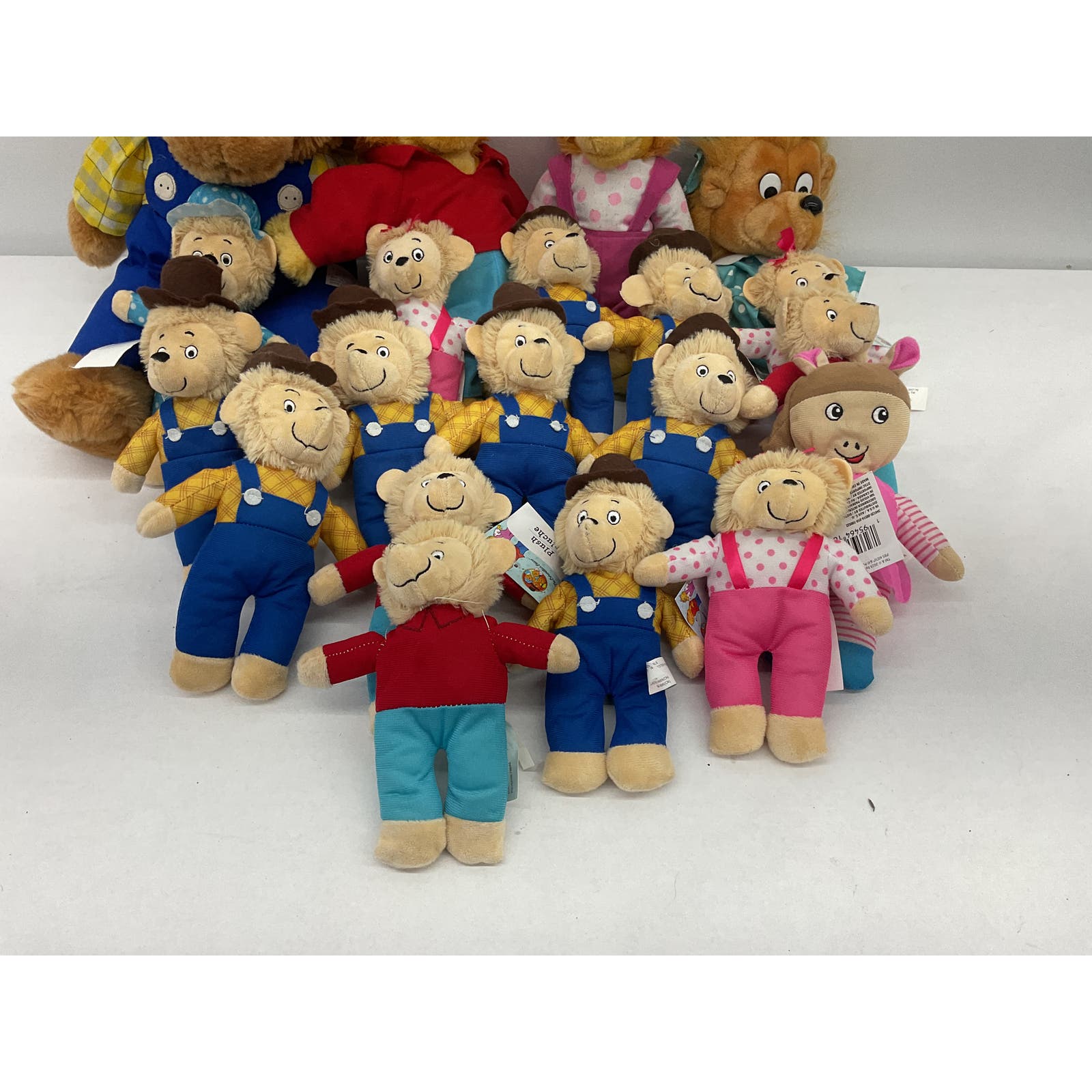 LOT of 20 Berenstain Bears Plush Dolls Mom Pop Sister Brother Toys Used -  Warehouse Toys