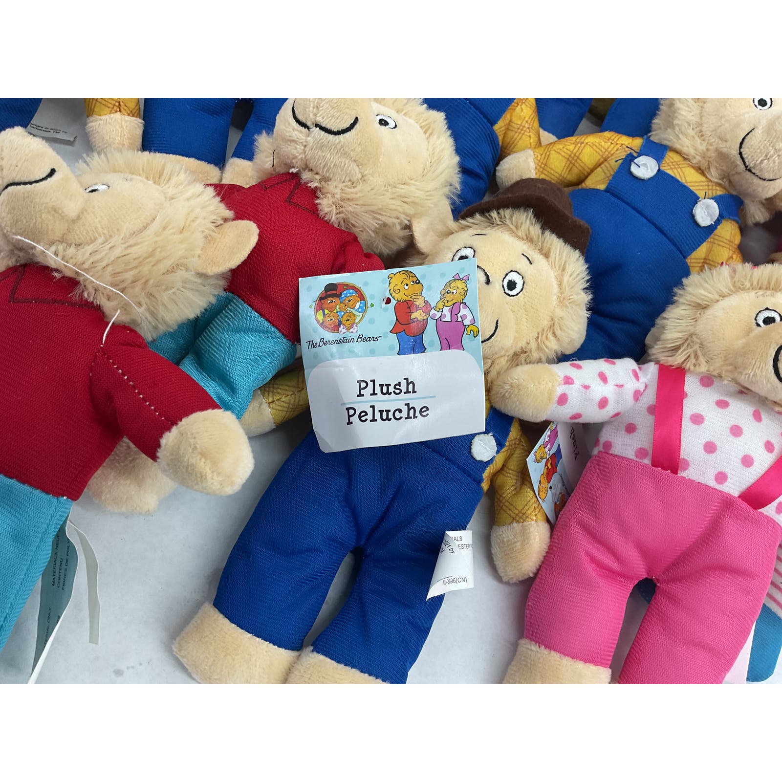 LOT of 20 Berenstain Bears Plush Dolls Mom Pop Sister Brother Toys Used -  Warehouse Toys