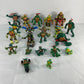 LOT of 21 Teenage Mutant Ninja Turtles Michelangelo Leo Raph Action Figures Toys Used - Warehouse Toys