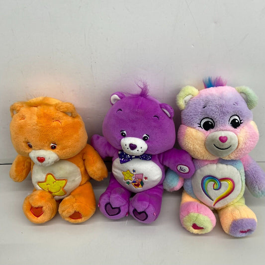 LOT of 3 Care Bears Plush Dolls Cousins Toys Love a Lot Share Surprise - Warehouse Toys