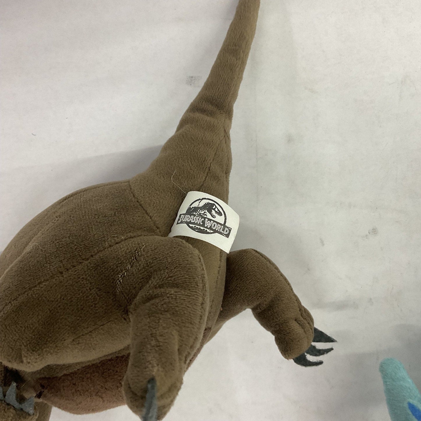 LOT of 3 Jurassic World Dinosaur Stuffed Dinosaur Plush Toy Figures T Rex Raptor - Warehouse Toys