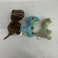 LOT of 3 Jurassic World Dinosaur Stuffed Dinosaur Plush Toy Figures T Rex Raptor - Warehouse Toys