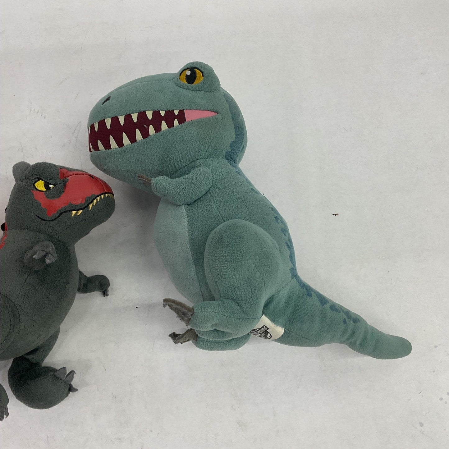 LOT of 3 Jurassic World Stuffed Animal Plush Toy Figures T Rex Raptor Dinosaurs - Warehouse Toys