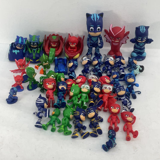 LOT of 3 lbs PJ Masks Super Hero Action Figure Toys Greg Connor Amaya - Warehouse Toys