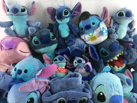 LOT of 31 Lilo & Stitch Disney Angel Cute Alien Plush Dolls Toys Figures Used - Warehouse Toys