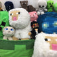 LOT of 38 Minecraft Mojang Tube Heroes Plush Toys Creepers Steve Pigs Used - Warehouse Toys