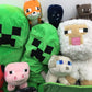 LOT of 38 Minecraft Mojang Tube Heroes Plush Toys Creepers Steve Pigs Used - Warehouse Toys