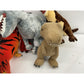 LOT of 4 Jurassic World Dinosaur Stuffed Animal Plush Toy Figures T - Rex - Warehouse Toys