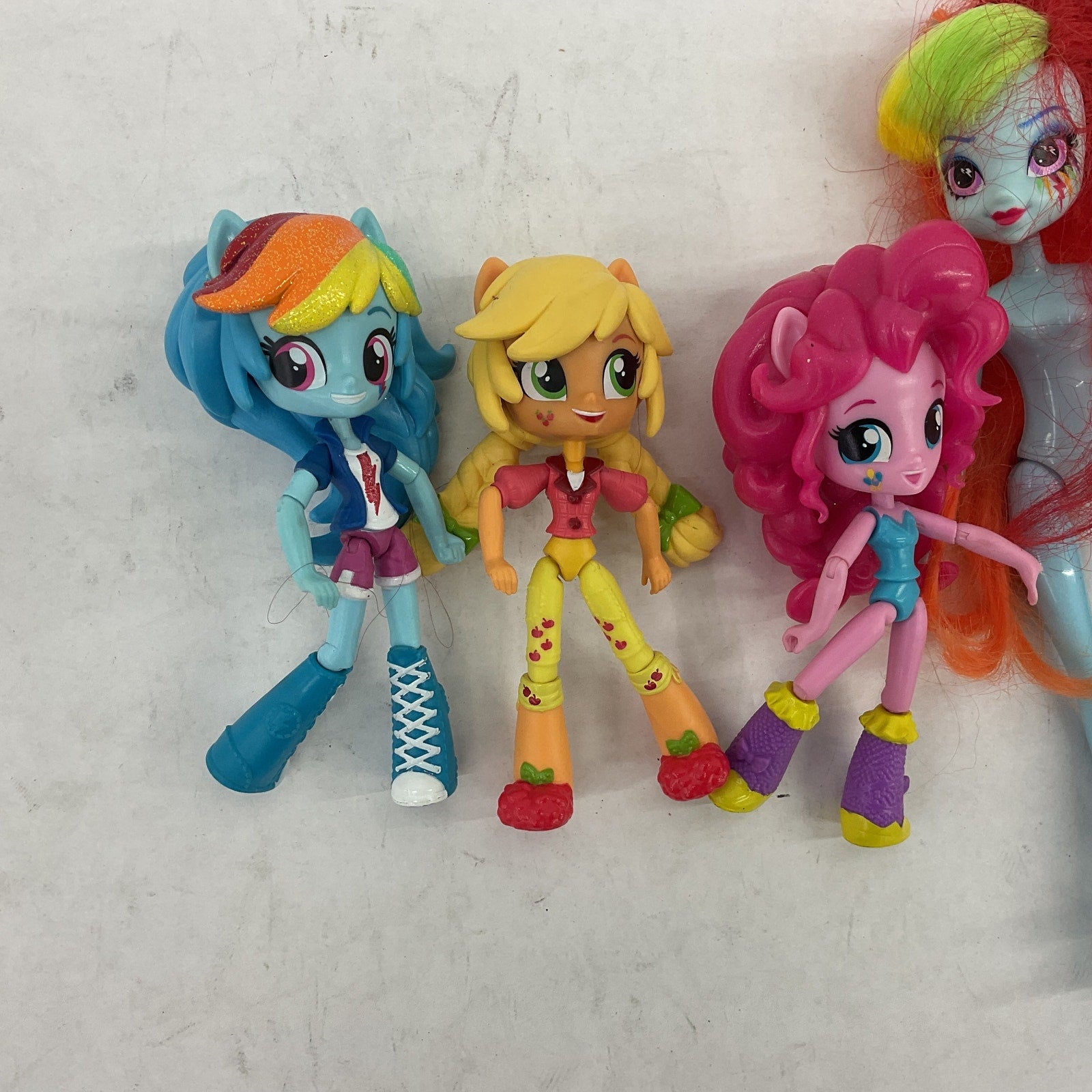 LOT of 4 My Little Pony Equestria Girls Fashion Doll Figures Accessories - Warehouse Toys