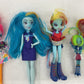 LOT of 4 My Little Pony Equestria Girls Fashion Doll Figures Accessories - Warehouse Toys