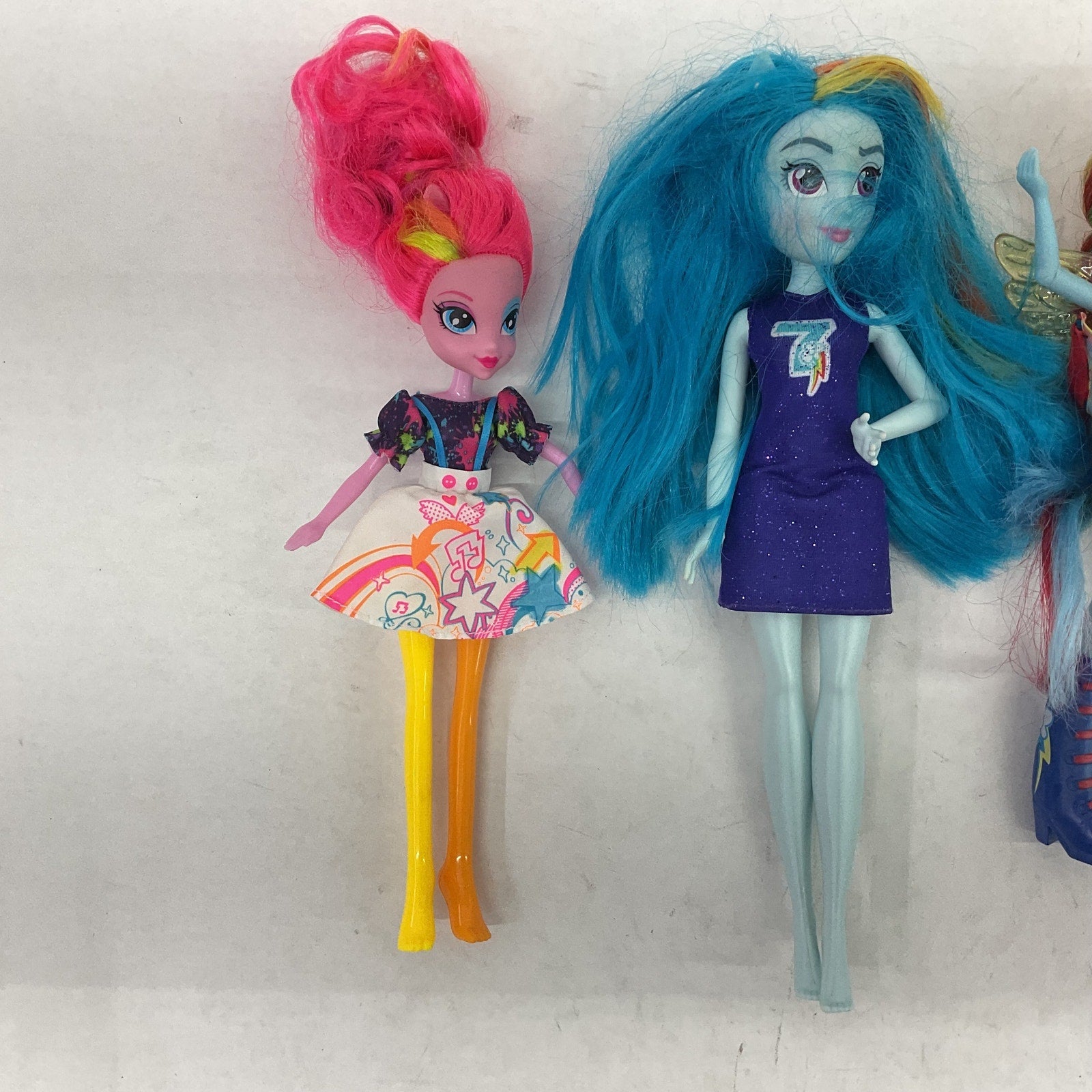 LOT of 4 My Little Pony Equestria Girls Fashion Doll Figures Accessories - Warehouse Toys