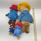 Lot of 4 Paddington Bear Kohl's Cares Plush Toy Stuffed Animals Pre - Owned - Warehouse Toys