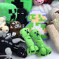 LOT of 41 Minecraft Mojang Tube Heroes Plush Toys Creepers Steve Pigs Used - Warehouse Toys