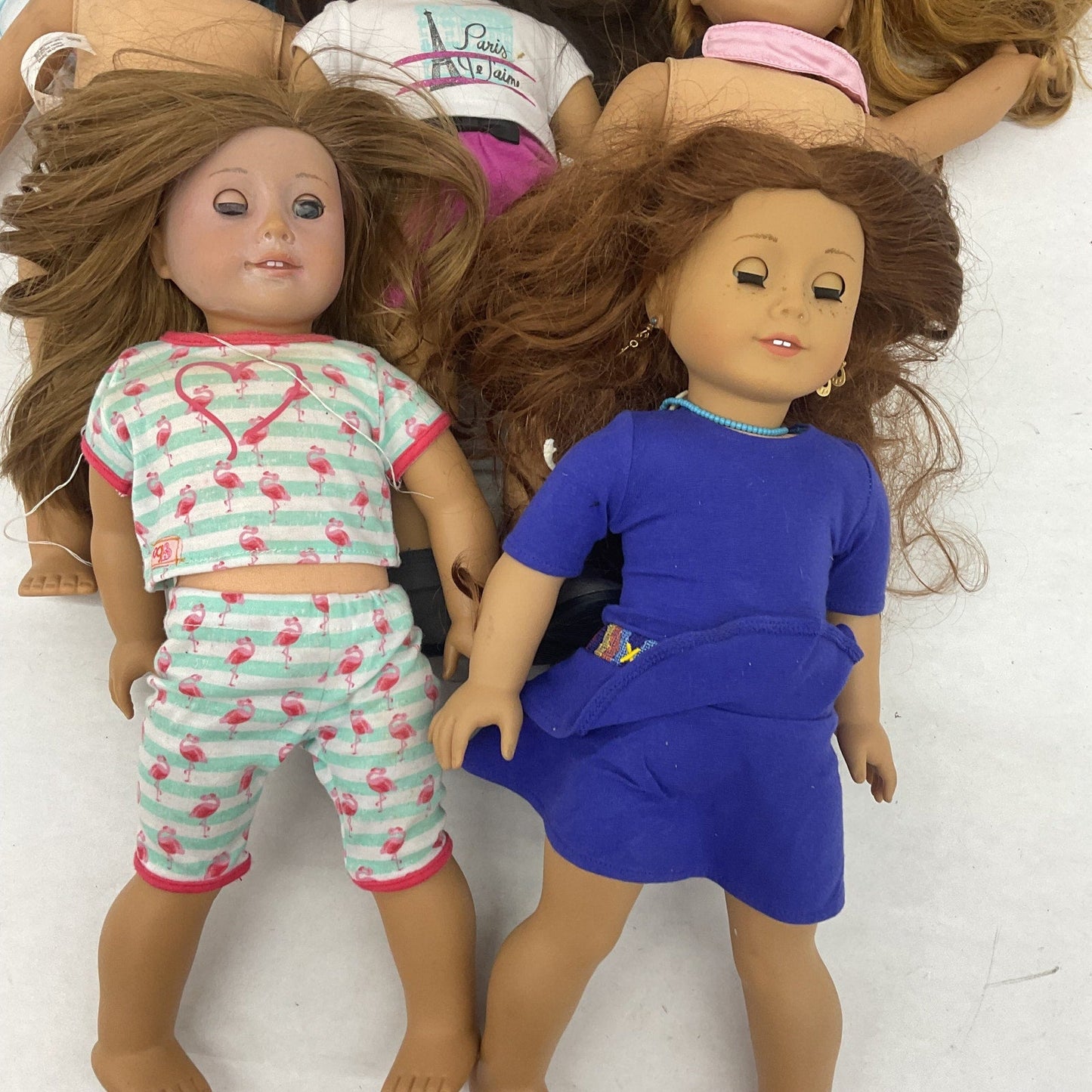 LOT of 5 Preowned American Girl Play Baby Dolls Little Girls Loose Random Mix - Warehouse Toys