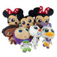 Lot of 7 Disney Doorables Stuffed Plush Toys Minnie Mickey Buzz Moana Pre - Owned - Warehouse Toys