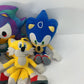 LOT of 7 SEGA Sonic The Hedgehog Plush Animal Toy Dolls Sonic Tails - Warehouse Toys