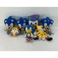 LOT of 7 SEGA Sonic The Hedgehog Plush Animal Toy Dolls Sonic Tails - Warehouse Toys