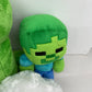 LOT of 8 Minecraft Mojang Tube Heroes Plush Toys Dolls Creepers Cows Pigs Zombie - Warehouse Toys