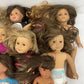 LOT of 9 Preowned American Girl Play Baby Dolls Little Girls Loose Random Mix - Warehouse Toys