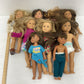 LOT of 9 Preowned American Girl Play Baby Dolls Little Girls Loose Random Mix - Warehouse Toys