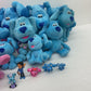 LOT Preowned 13 lbs Blue's Clues Dog Magenta Blue Character Stuffed Toys Plush - Warehouse Toys