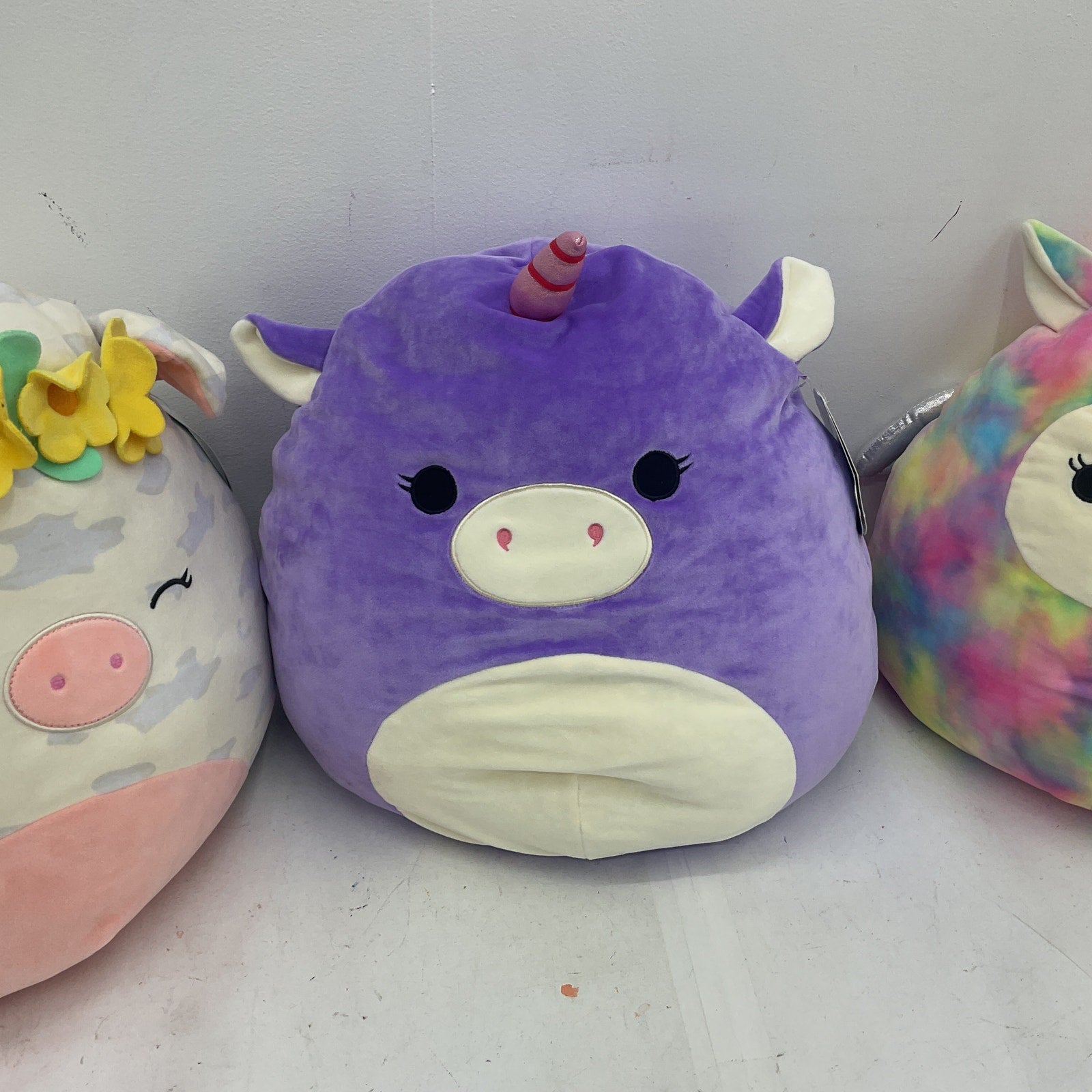 LOT Squishmallow Soft Character Plush Stuffed Toys Preowned 9 lbs Animals Dolls - Warehouse Toys
