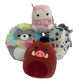 LOT Squishmallow Soft Character Plush Stuffed Toys Preowned Animals Dolls Puumba - Warehouse Toys