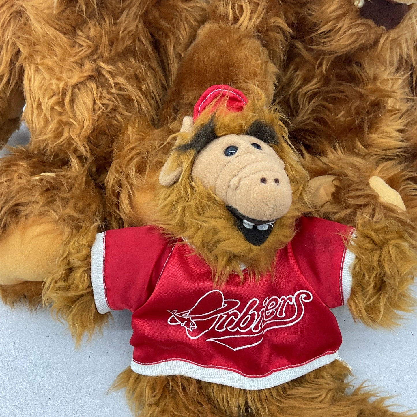 LOT Vintage ALF Alien Plush Dolls Baseball Player Hand Puppet Stuffed Animals - Warehouse Toys